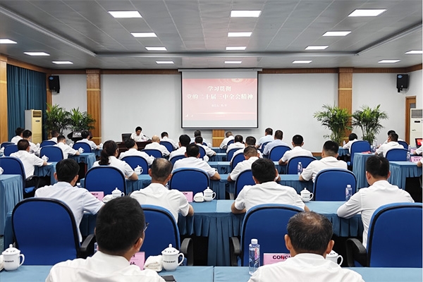 集團(tuán)黨委書(shū)記、董事長(zhǎng)楊軍到銅陵海螺開(kāi)展學(xué)...